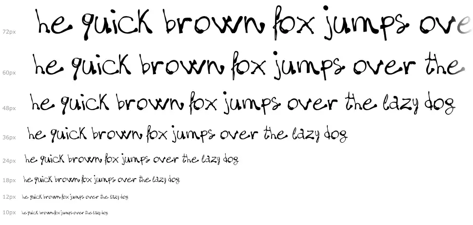 Five $ matter!font waterfall