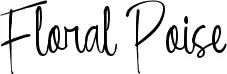 Floral Poise