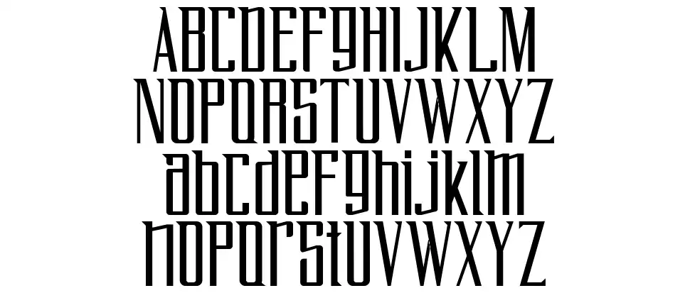 Fly Overfont specimens