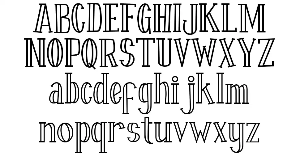 Fontastique Carvedfont specimens