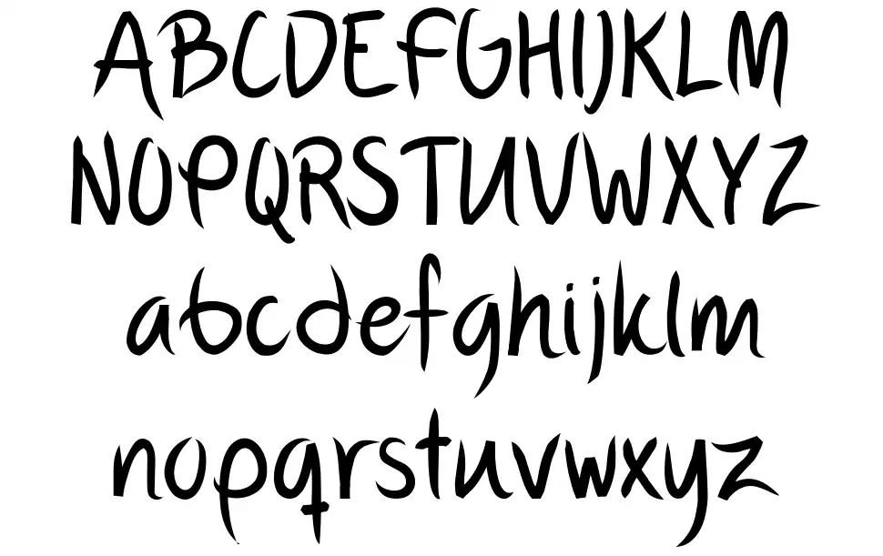 FP Third Handfont specimens