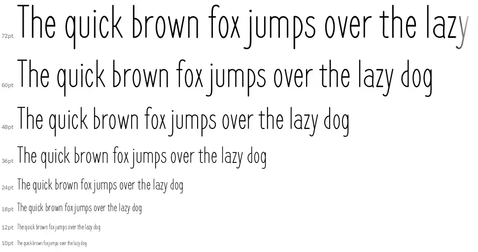 Frenchpressfont waterfall
