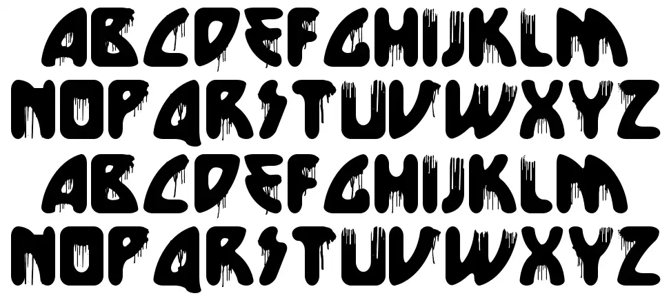 Future Bloodfont specimens