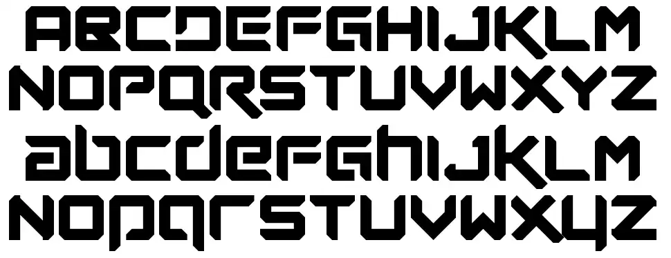 Future Nowfont specimens
