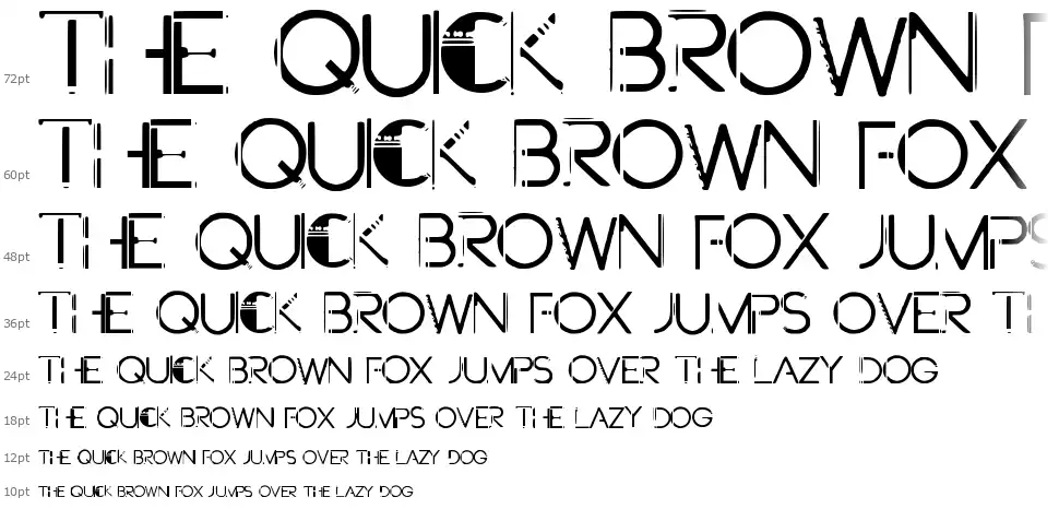 Future Paintfont waterfall