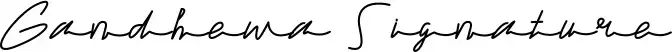 Gandhewa Signature