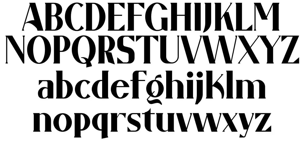 Garo Vzory písma Garofont specimens