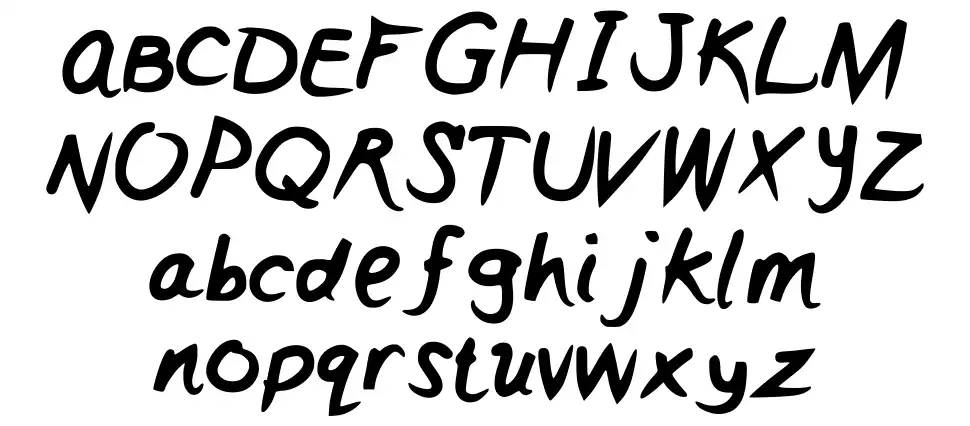 Girlyfont specimens