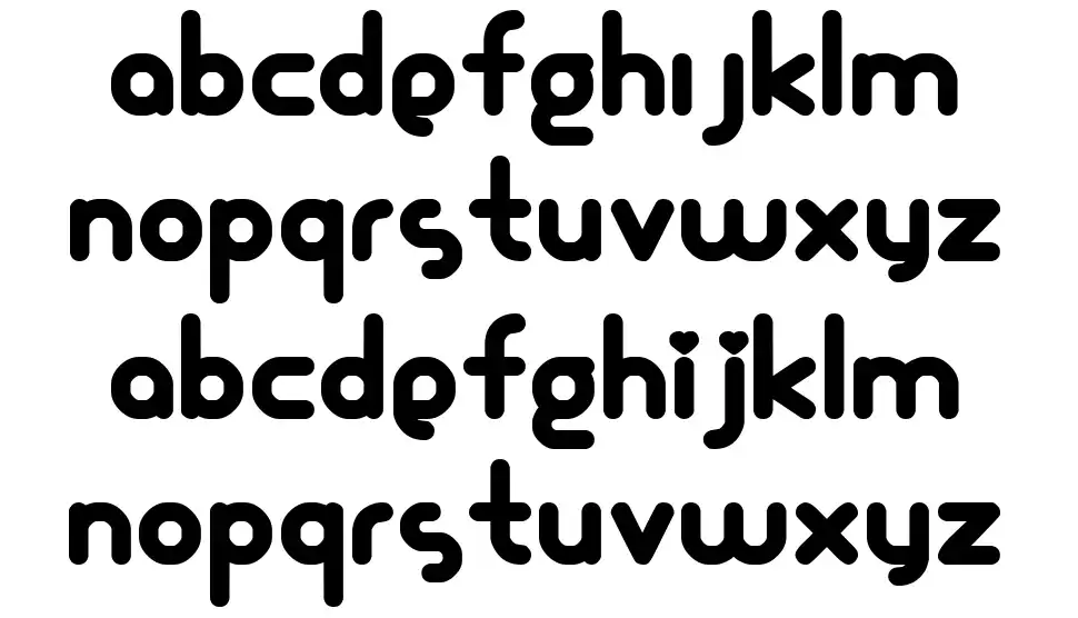 Glamour Girlfont specimens