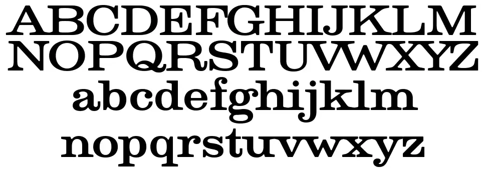 Golden Age Restoredfont specimens