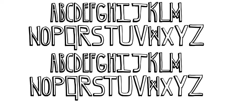 Grape Blasterfont specimens