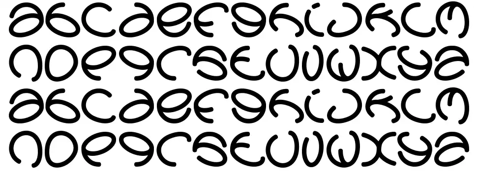 Graphic Dreamfont specimens