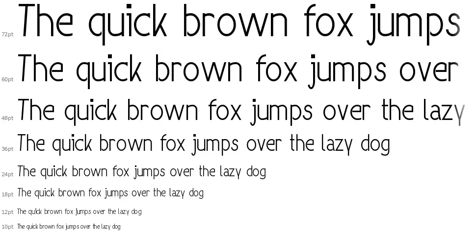 Groove Nextfont waterfall