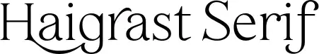 Haigrast Serif