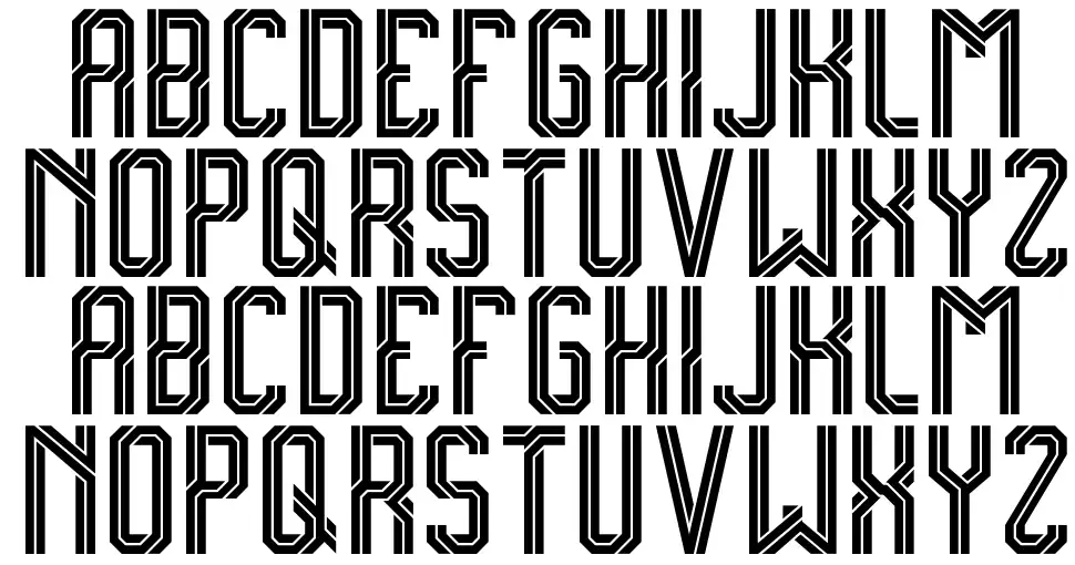 Hakufont specimens