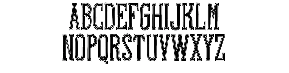 Hand Shop Typography A20font specimens
