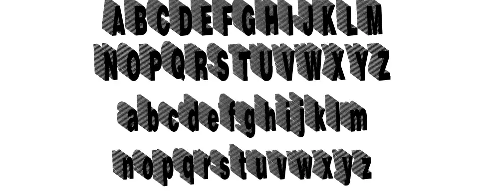 HardLinefont specimens