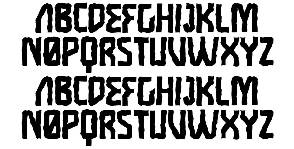 Headtrafficfont specimens