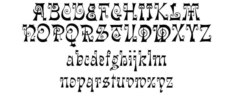 (Heidelberg)font specimens