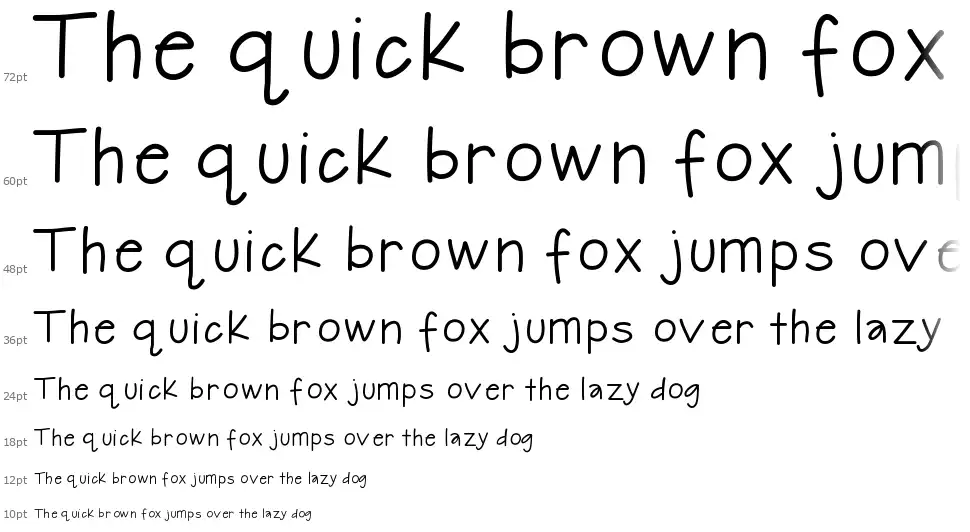 Hello Journeyfont waterfall