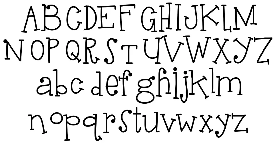 Hello SuhKurityfont specimens
