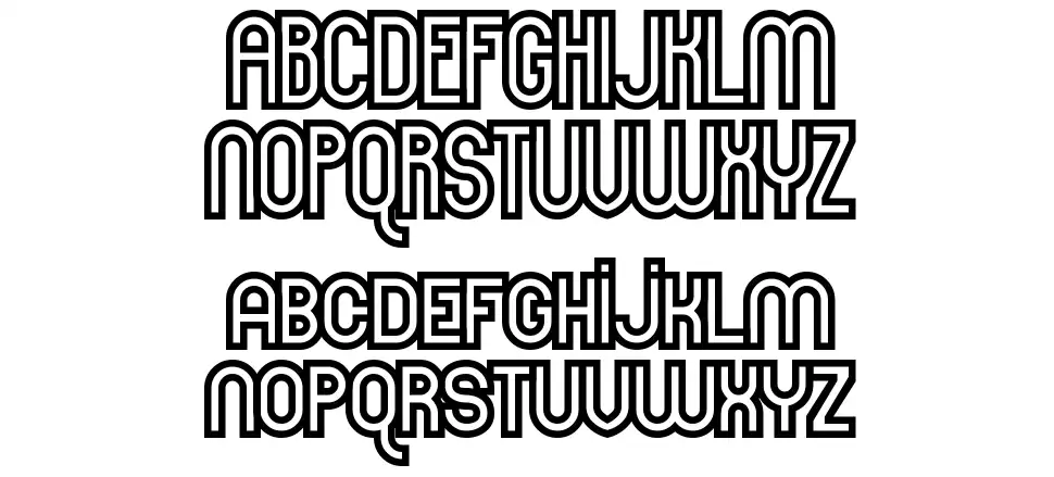 Here And Not Foundfont specimens