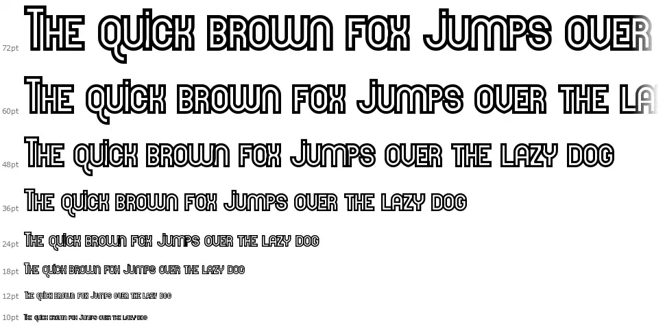 Here And Not Foundfont waterfall