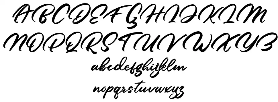 High Skyfont specimens