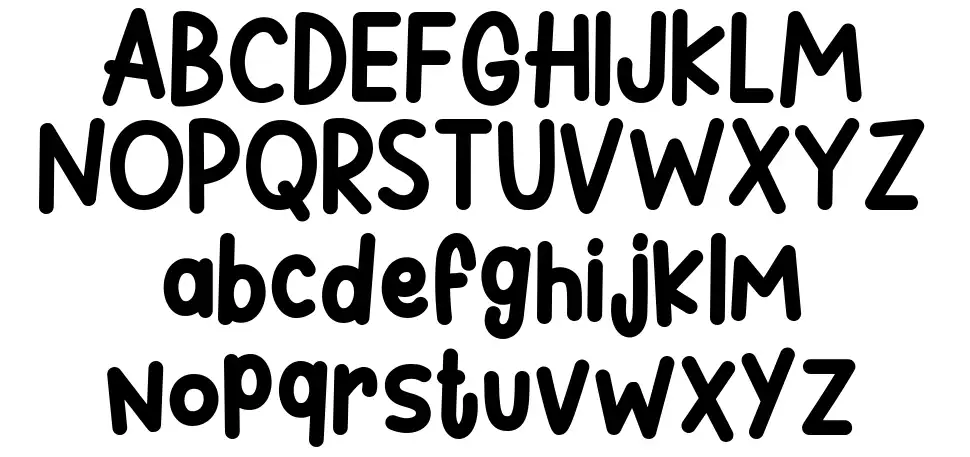 Holiday Cheerfont specimens