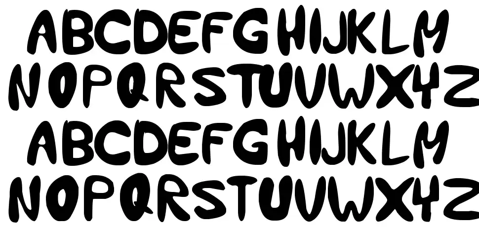 Holiday Earlierfont specimens