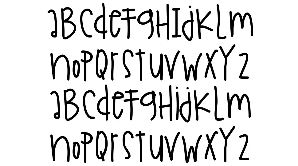 Holidays Are Comingfont specimens