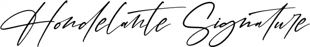 Hondelante Signature