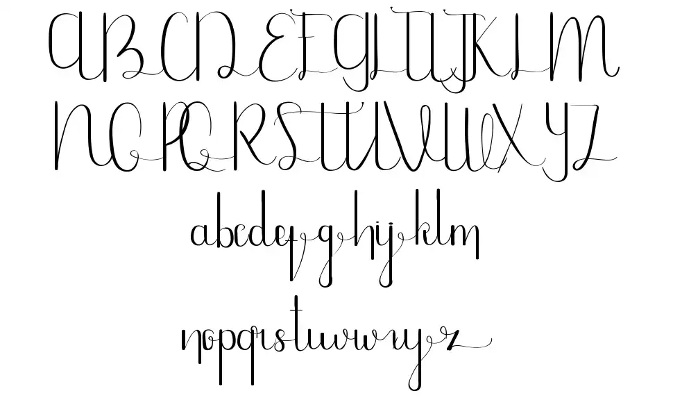 Hopelandfont specimens