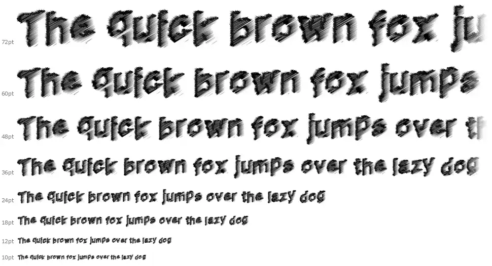 House Musicfont waterfall