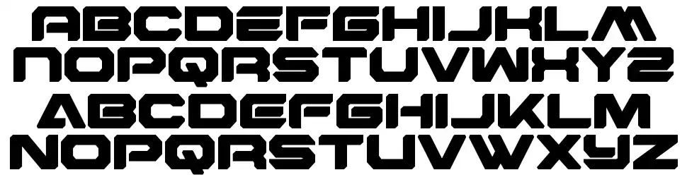 Hyper Vyperfont specimens