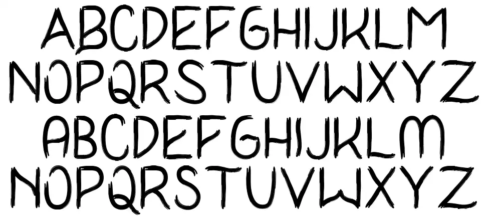 I Never Learnfont specimens