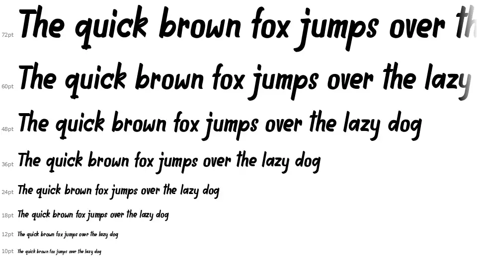 IndieFestfont waterfall