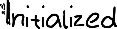 Initialized