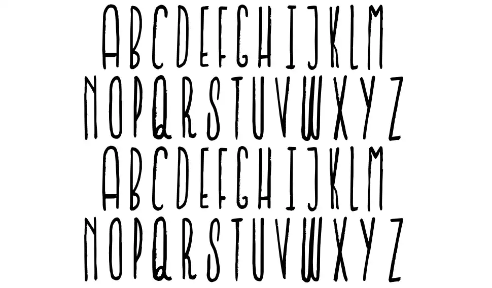 Iron Furnacesfont specimens