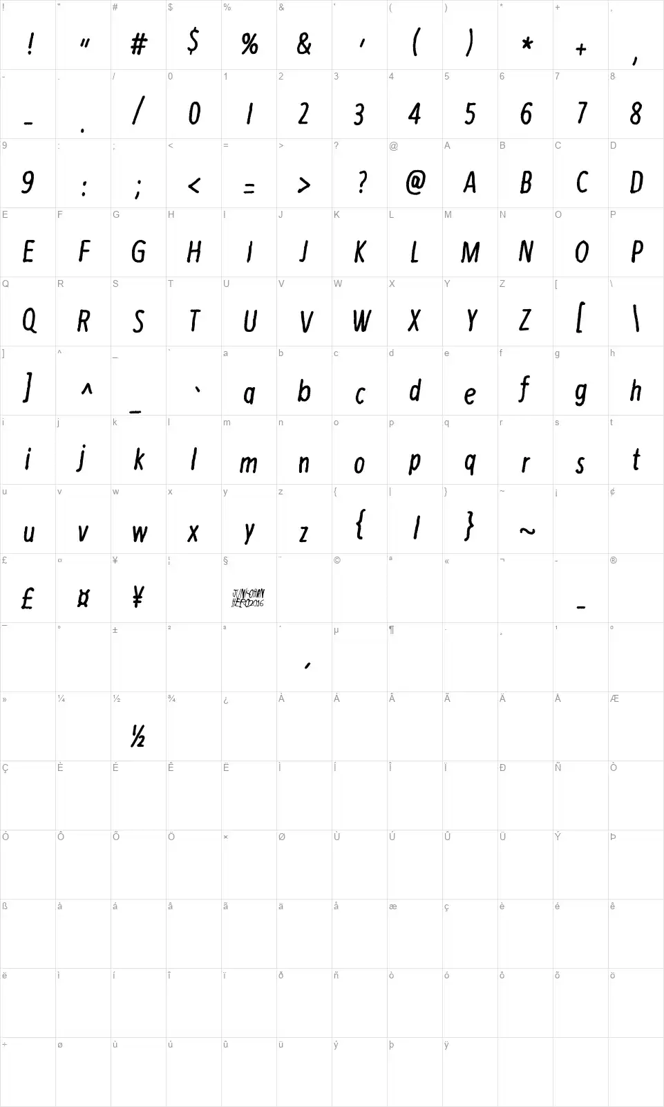 Is there time in outer space?font character map