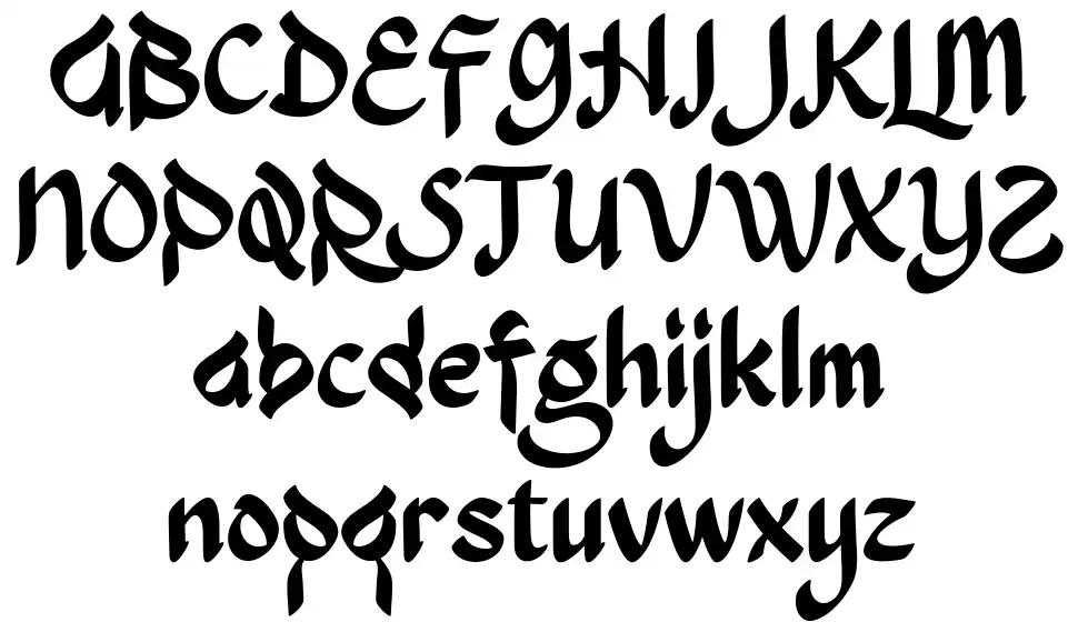 Jaiz Syoeb Vzory písma Jaiz Syoebfont specimens