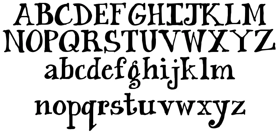 Janda Siesta Sunsetfont specimens