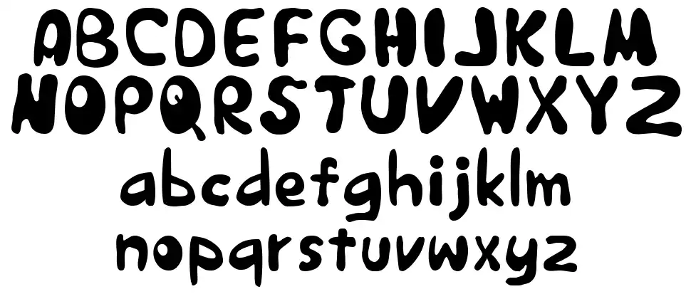 Japestylefont specimens