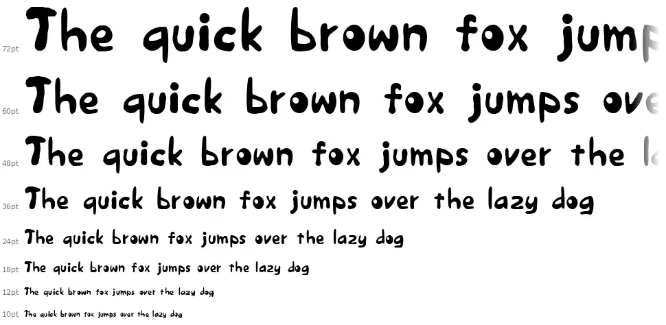 Japestylefont waterfall