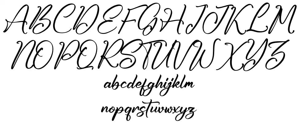 Jhoey Washingtonfont specimens