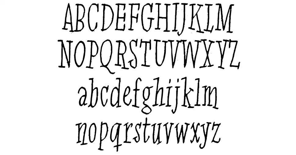 Jinzingoerfont specimens