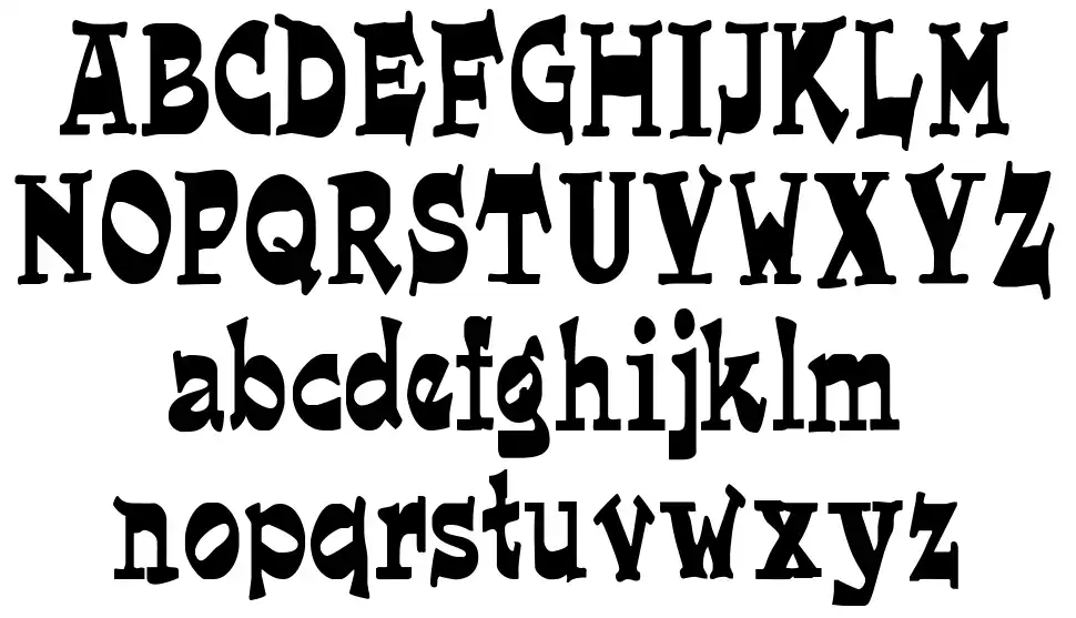 Joe Perryfont specimens
