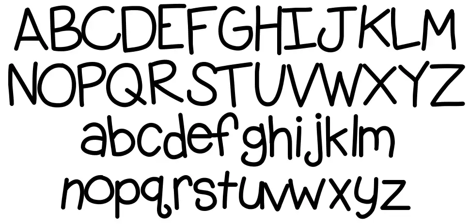 KB Gobble Dayfont specimens