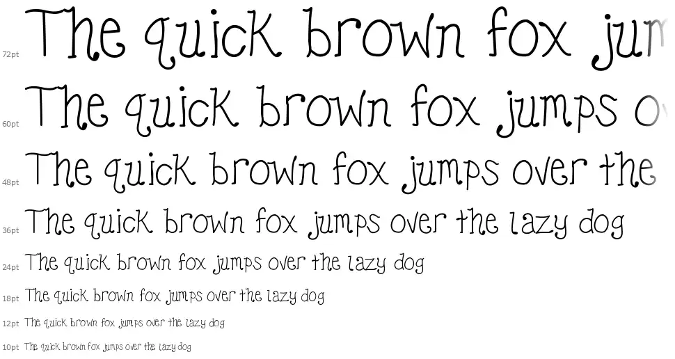 KB hear me playfont waterfall