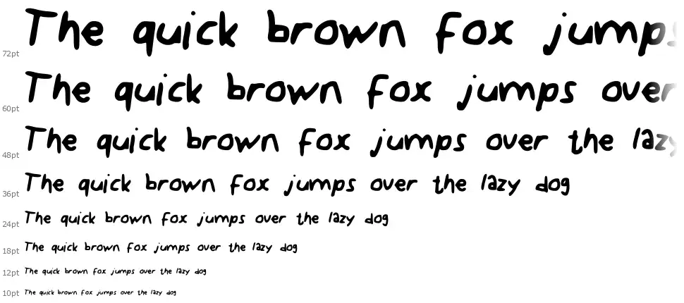 KDGfont waterfall